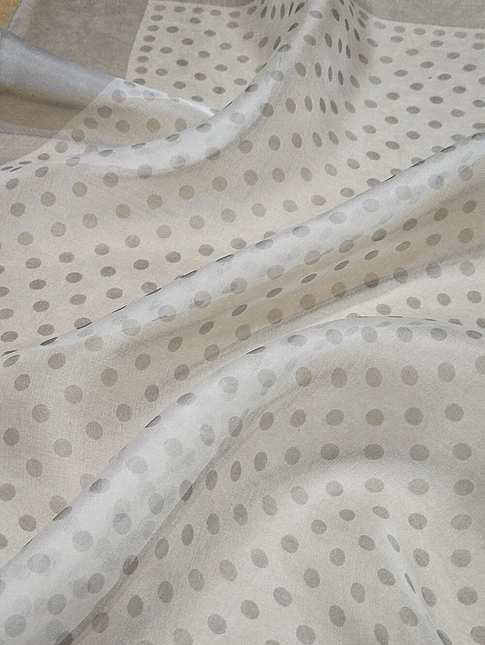 CHRISTIAN DIOR ORGANZA SCARF